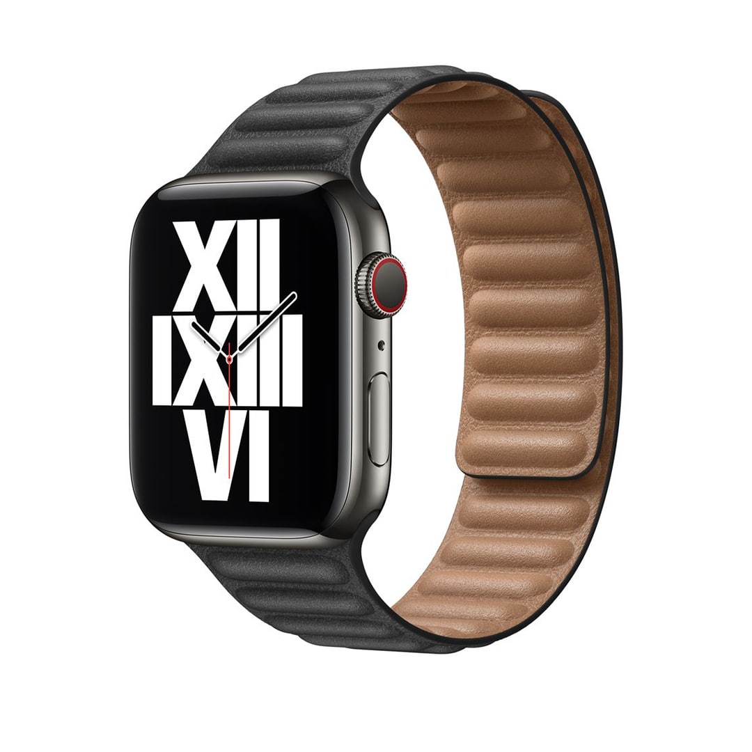 Apple Watch 40mm Leather Link M/L - store Saddle Brown