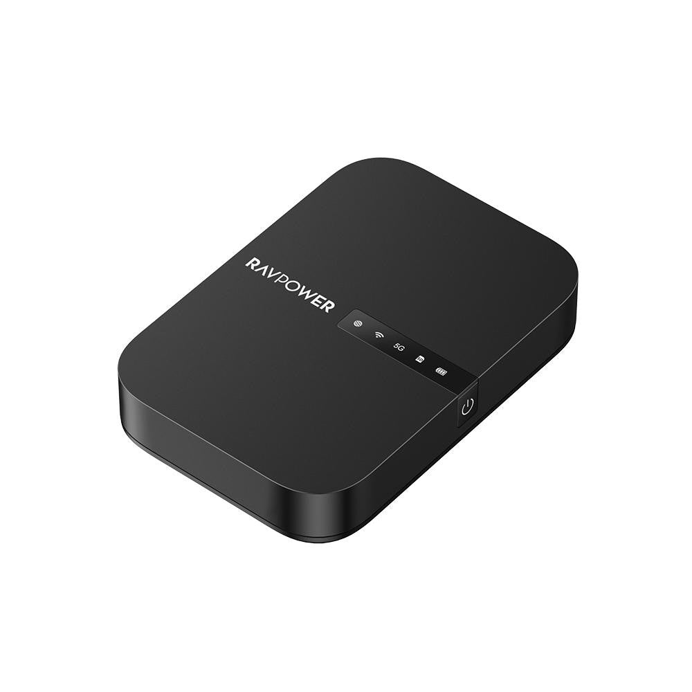 GCP Products GCP-923-658824 Filehub Travel Router: Portable Hard Drive Sd  Card Reader & Mini W