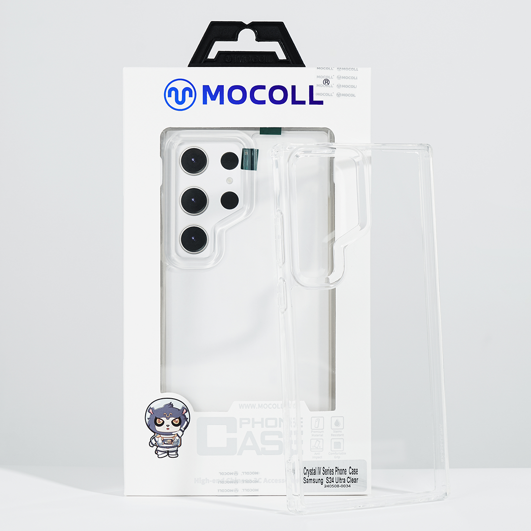 MOCOLL Crystal IV Series Ultra Clear Case for Samsung S24